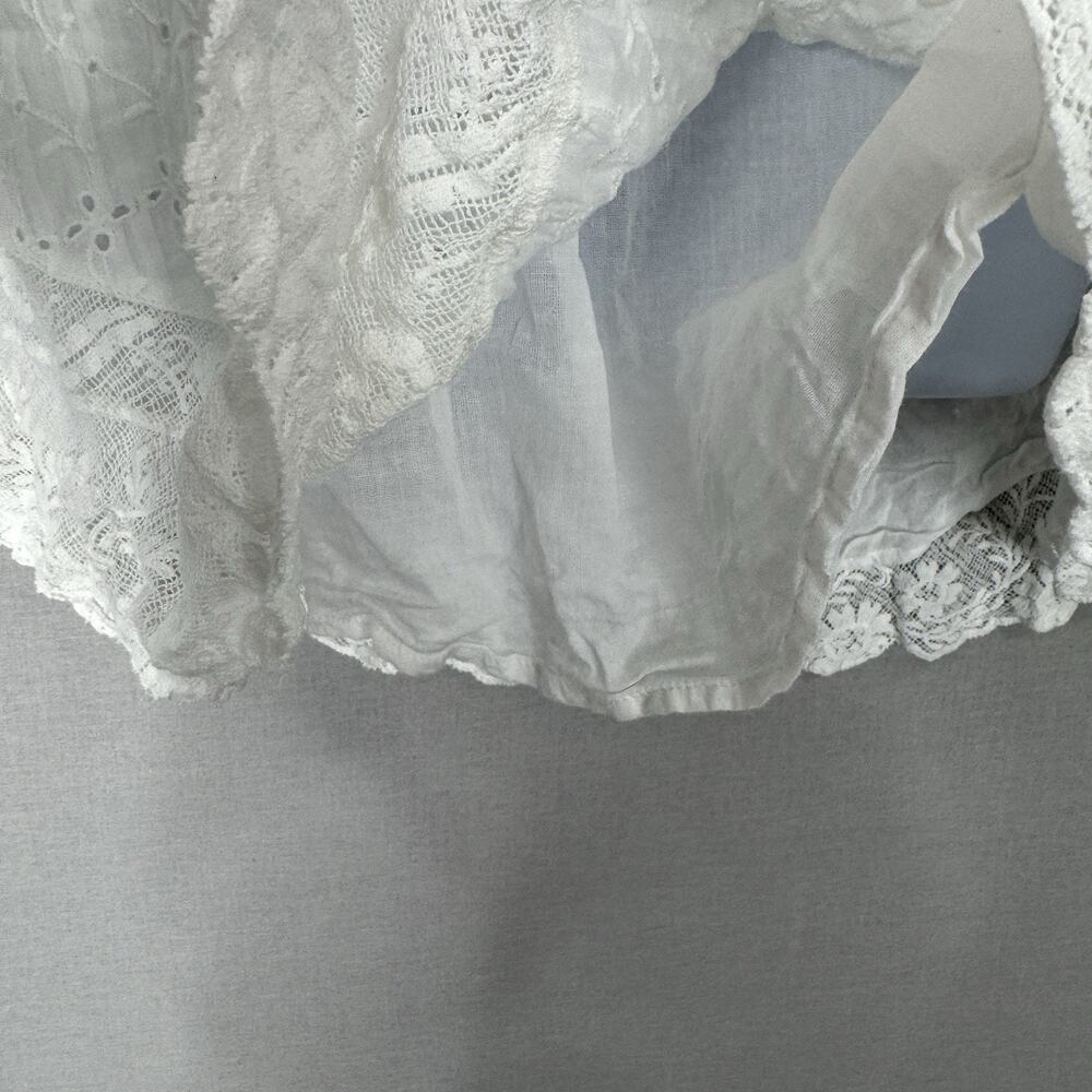LoveShackFancy Womens Dress M White Lilium Dainty Cottagecore Feminine Bridal - Picture 4 of 13